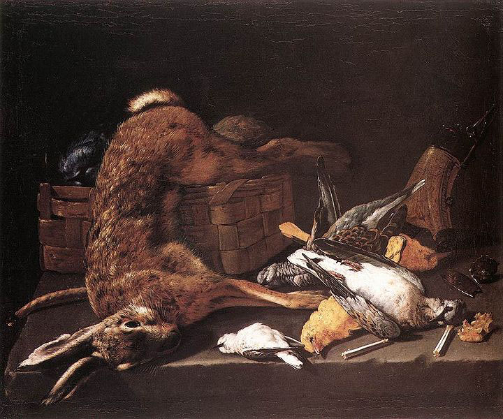 Nature morte au gibier